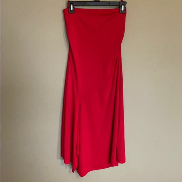 The Limited Dresses & Skirts - The Limited:Strapless Asymmetrical dress